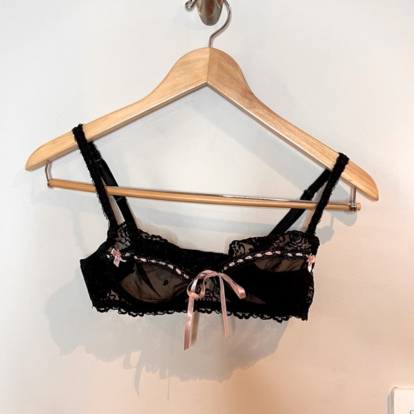 Jezebel Other - Y2K | Jezebel black sheer lace bra